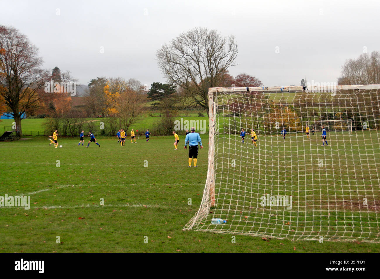 ANNEHMLICHKEIT SPORTPLÄTZE FÜR ÖFFENTLICHE NUTZUNG WELLINGTON SOMERSET Stockfoto