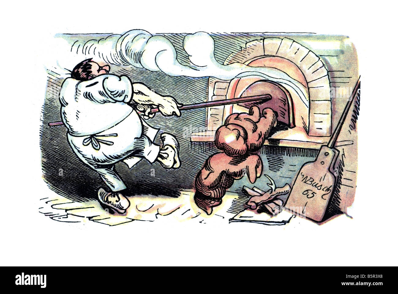 Bäcker reißt Max & Moritz aus dem Ofen, Max und Moritz A Story of