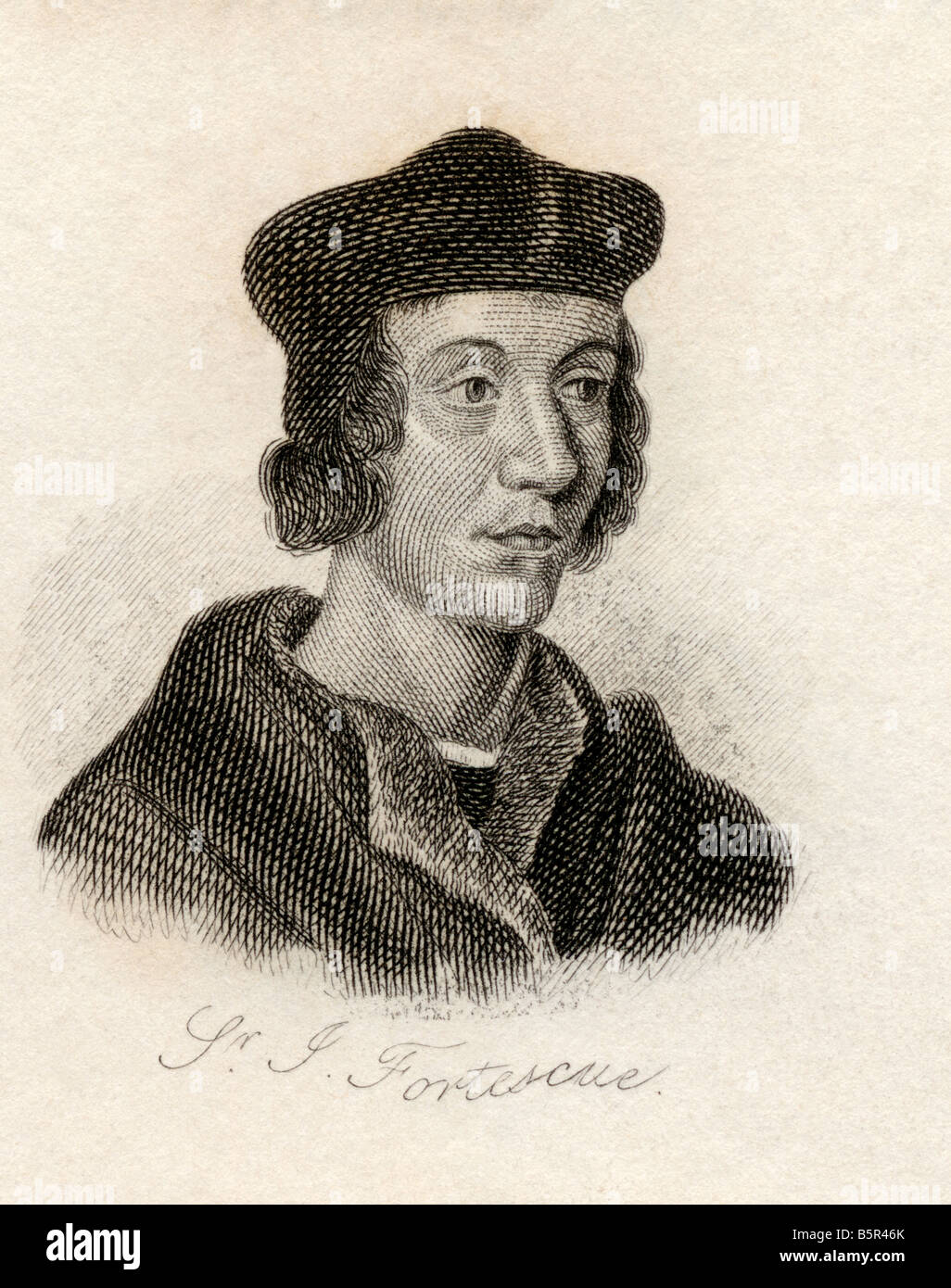Sir John Fortescue von Salden, ca. 1531 - 1607. Schatzkanzler von England. Stockfoto