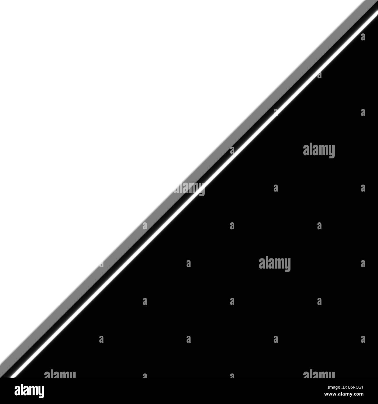 3D schwarz / weiß Muster mit diagonalen Streifen Stockfoto