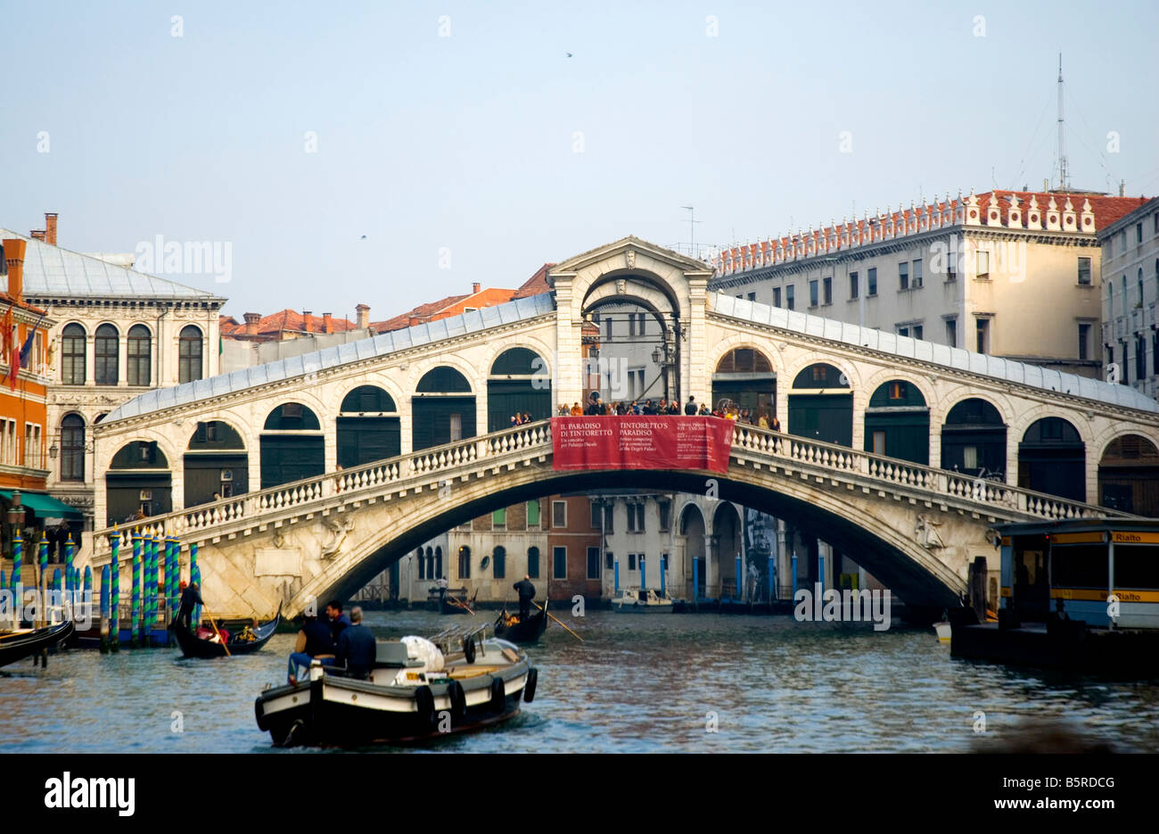 Venedig Stadtzentrum Italien Stockfoto