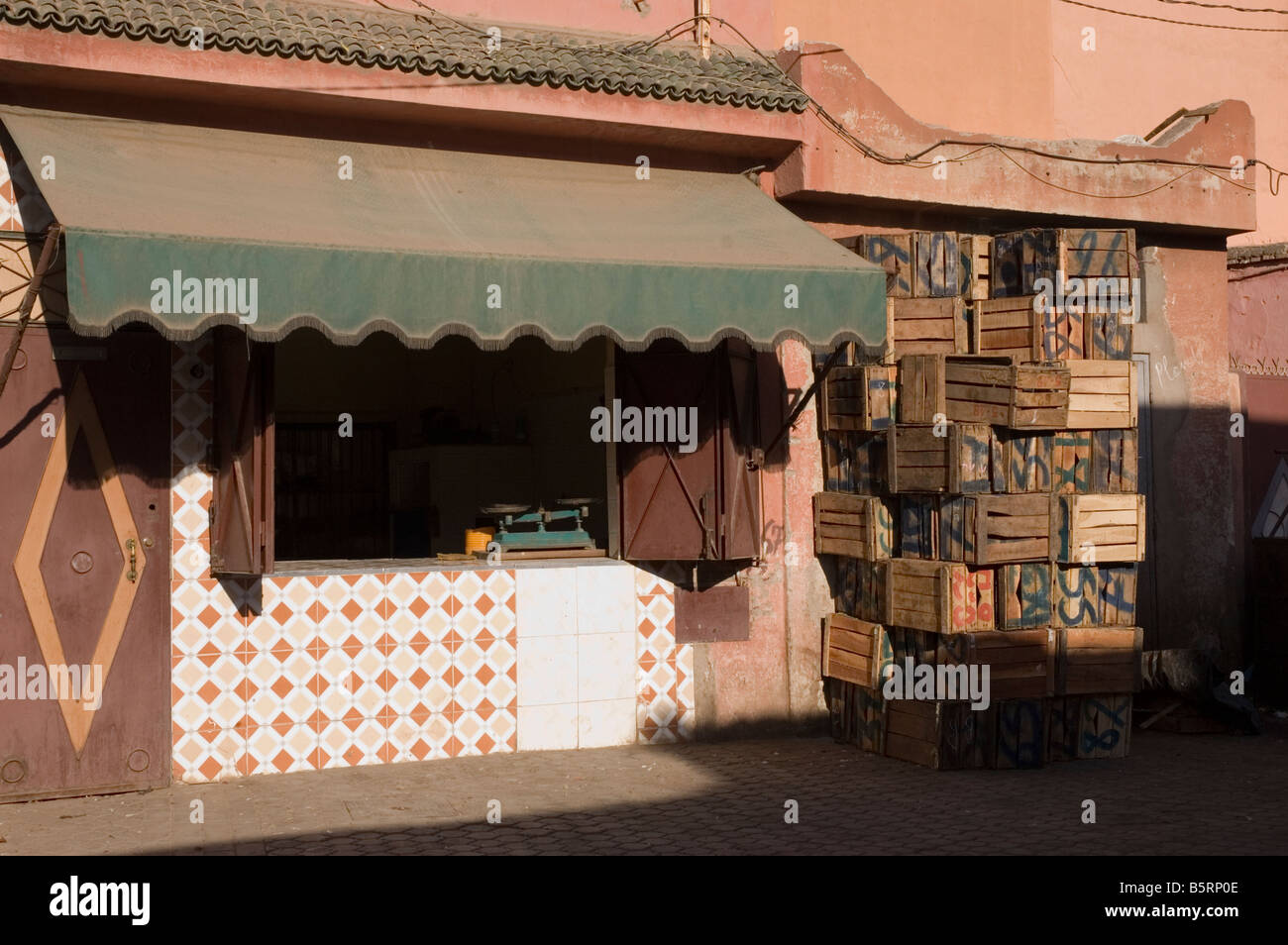 Traditionelle marokkanische Shop Stockfoto