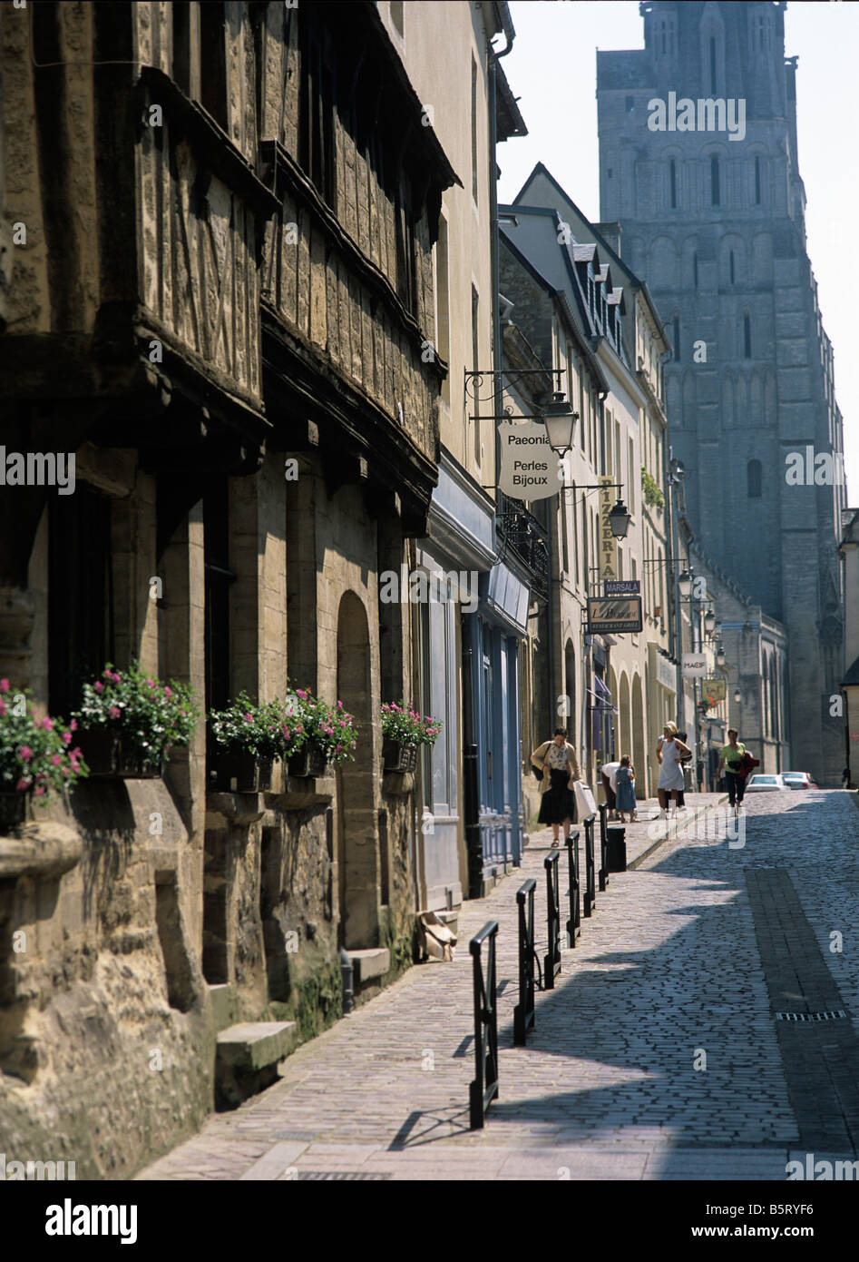 Bayeux, Normandie, Nordfrankreich Stockfoto