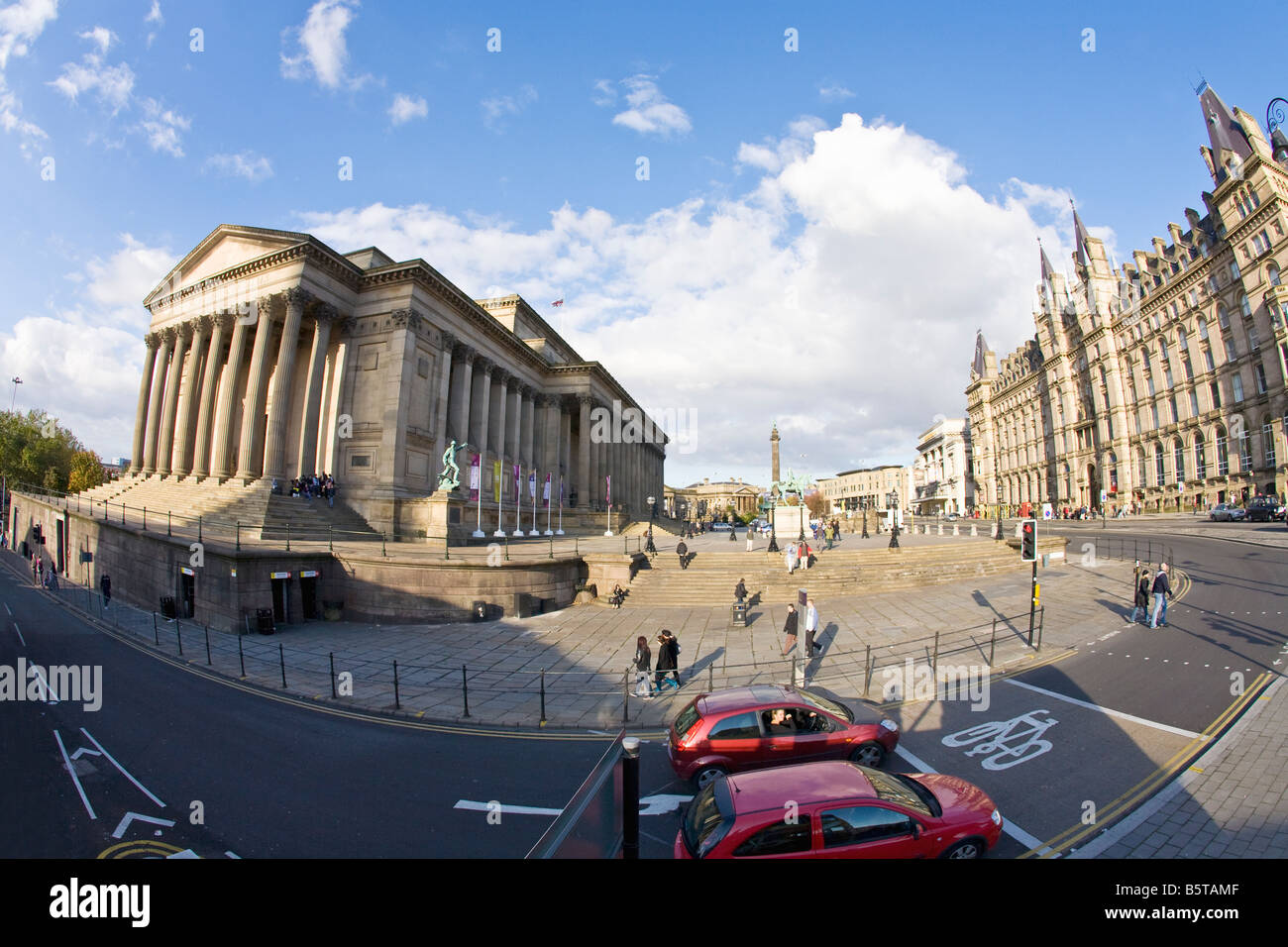 St Georges Hall Liverpool City Centre Center Merseyside England UK Großbritannien GB Großbritannien britischen Inseln Europas Stockfoto