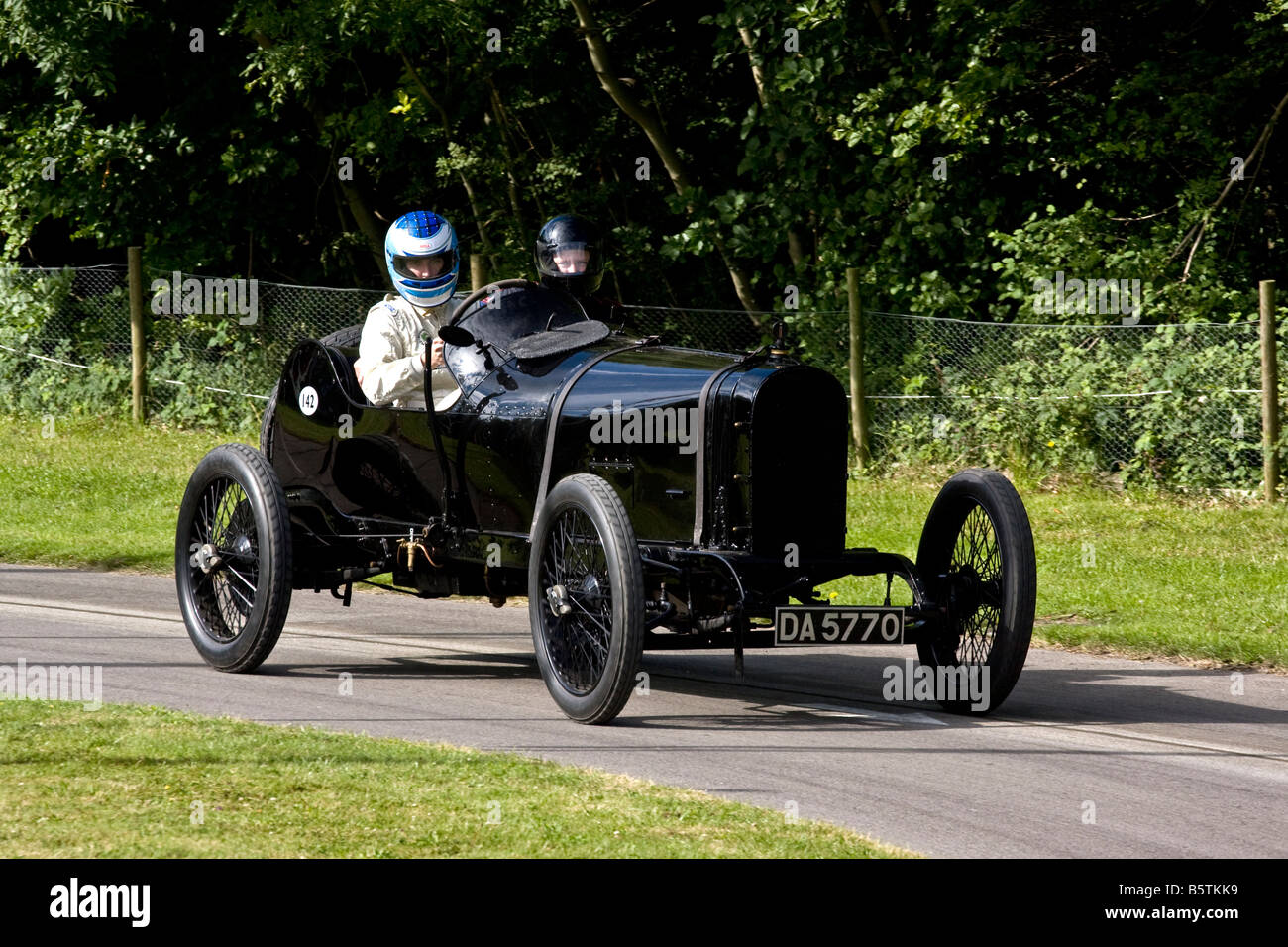 1914 Sunbeam TT Ausdauer und Schnelligkeit zeichnen brechen Auto beim Goodwood Festival of Speed, Sussex, UK. Stockfoto