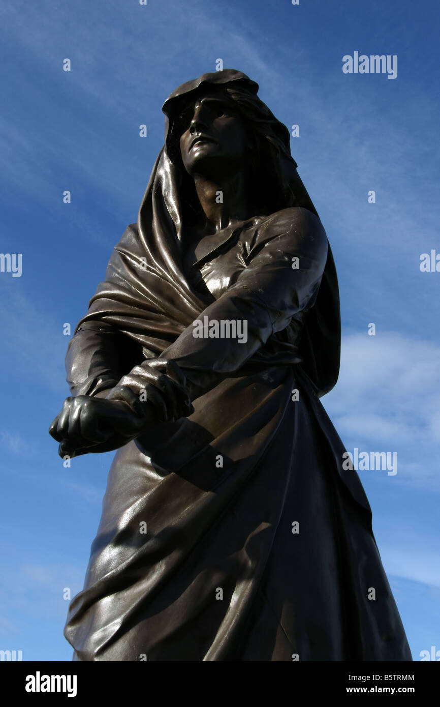Statue der Lady MacBeth, Stratford-Upon-Avon Stockfoto