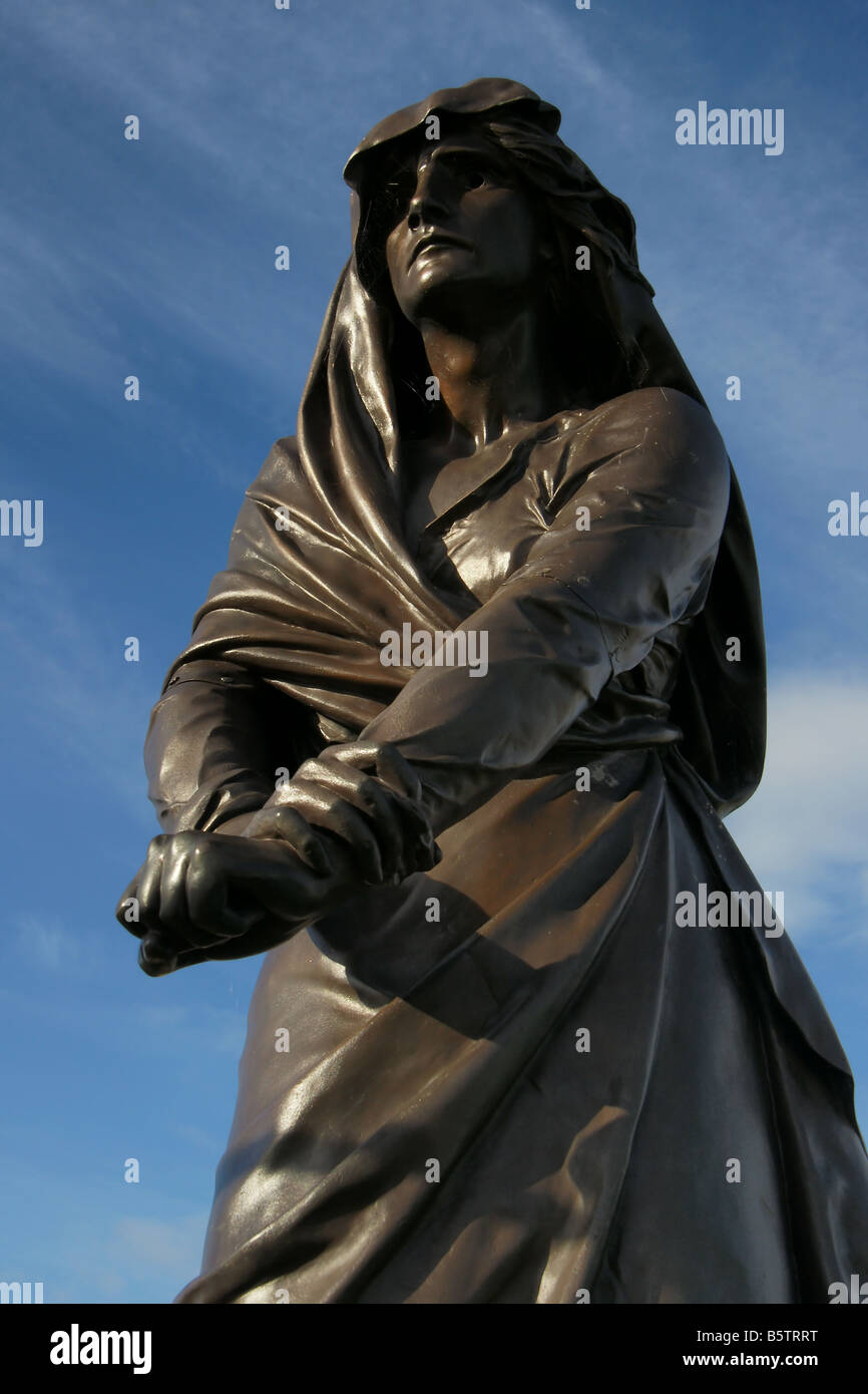 Statue der Lady MacBeth, Stratford-Upon-Avon Stockfoto