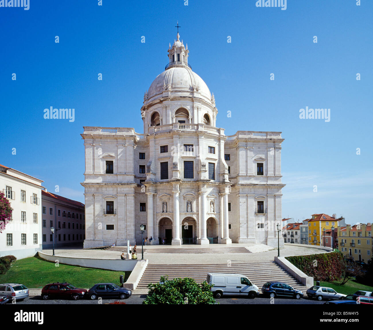 Panteao Nacional de Santa Engracia Kirche der Heiligen Engrácia Nationales Pantheon Portugal Alfama Lisboa Lissabon Stockfoto