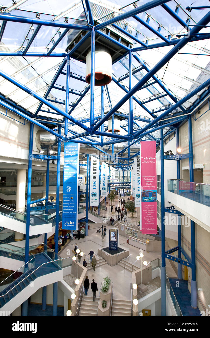 Das internationale Kongresszentrum ICC an der Broad Street in Birmingham Stockfoto