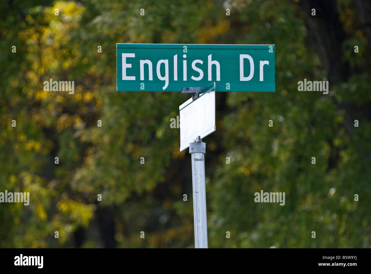 Englisch-Drive - sind die Engländer eine getriebenen Menschen Stockfoto