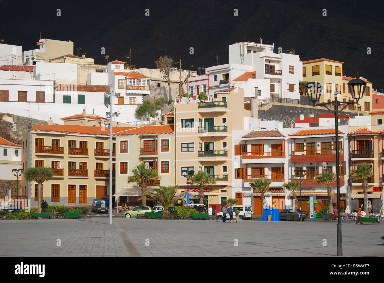 Plaza de La Patrona de Canarias, Candelaria, Santa Cruz de Tenerife, Teneriffa, Kanarische Inseln, Spanien Stockfoto