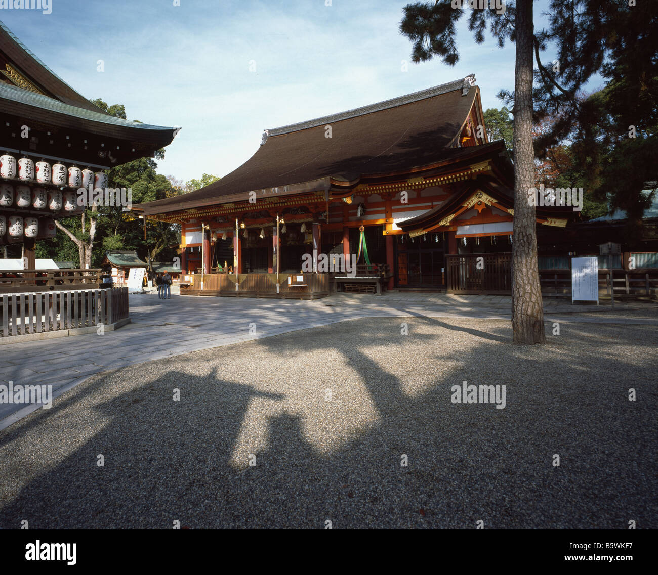 Chion-In Kyoto. Haupthalle Stockfoto