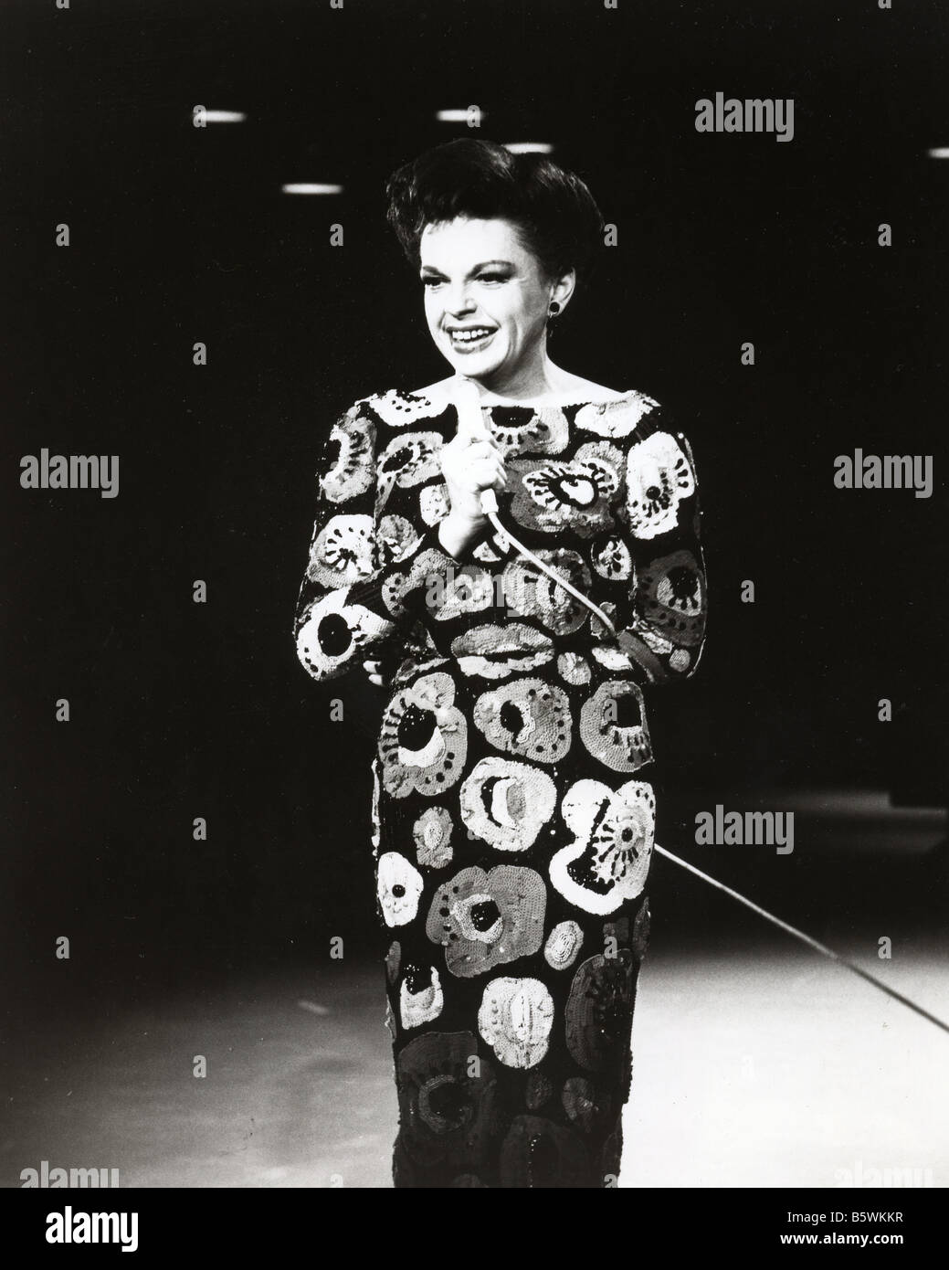 JUDY GARLAND US-Schauspielerin und Sängerin über 1961 Stockfoto