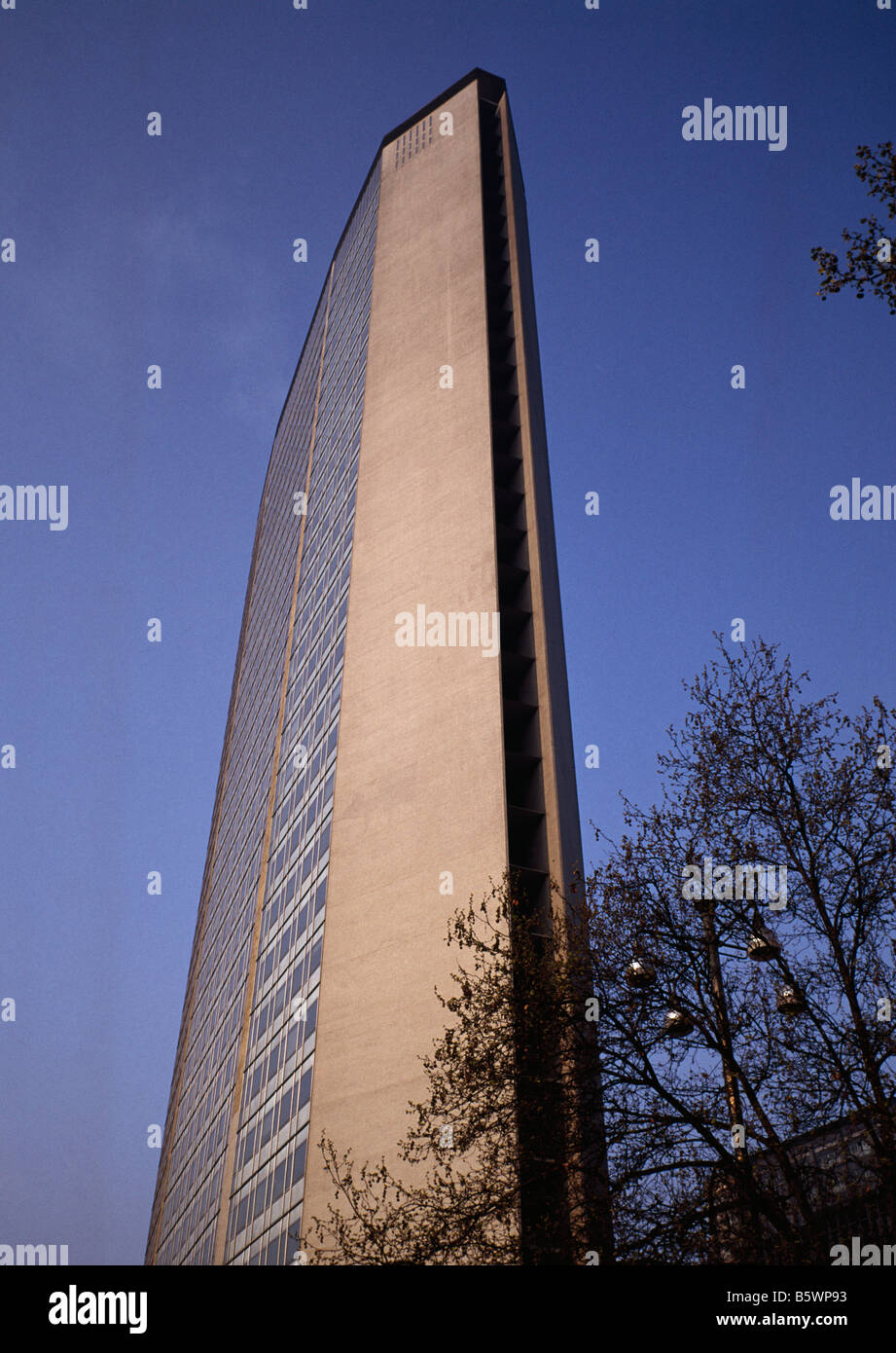 Pirelli-Hochhaus-Mailand, Italien. Wolkenkratzer von Gio Ponti und andere 1957 entworfen. Stockfoto