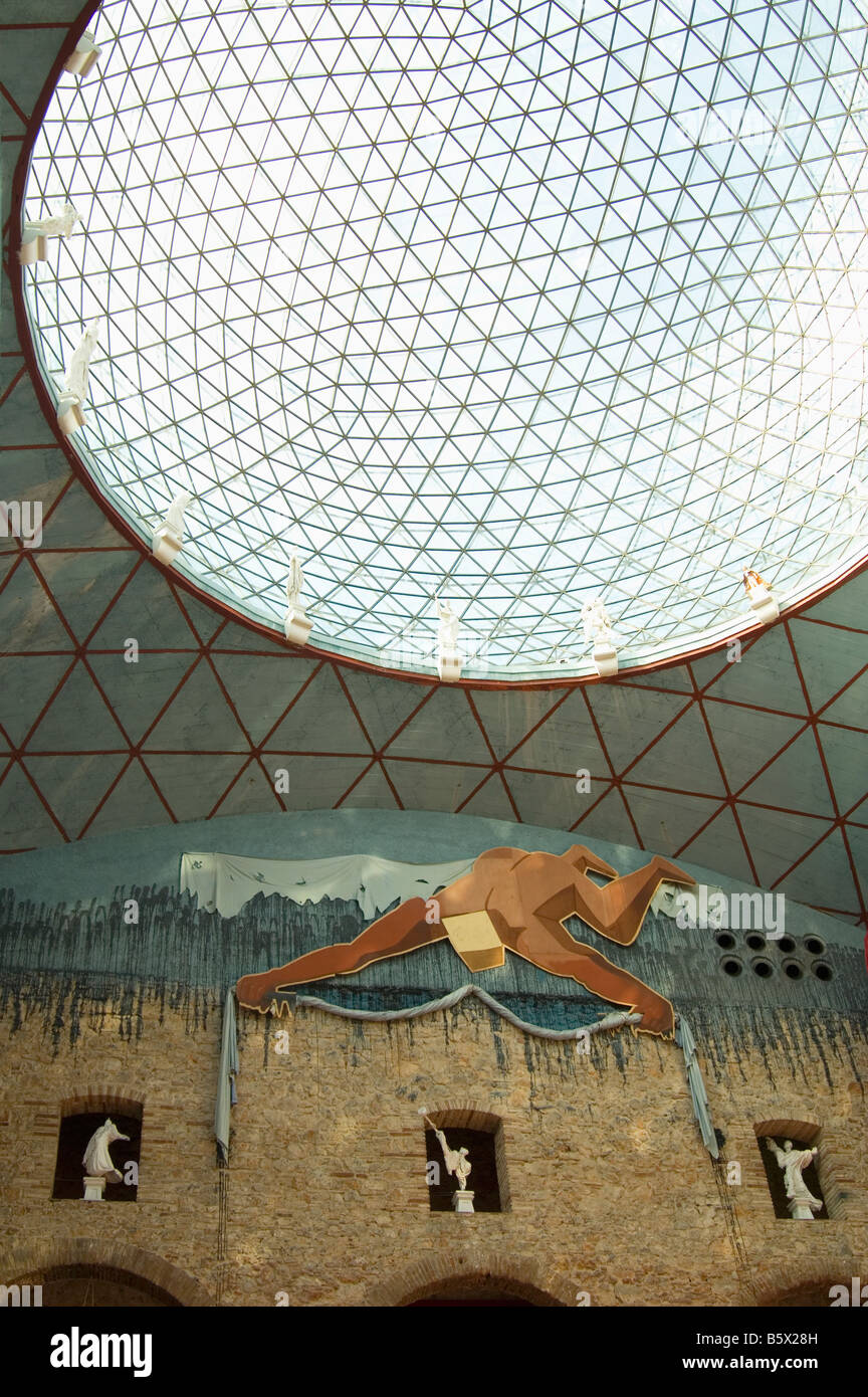 Innere des Salvador Dalí Theater-Museum in Figueres, Katalonien, Nordspanien Stockfoto