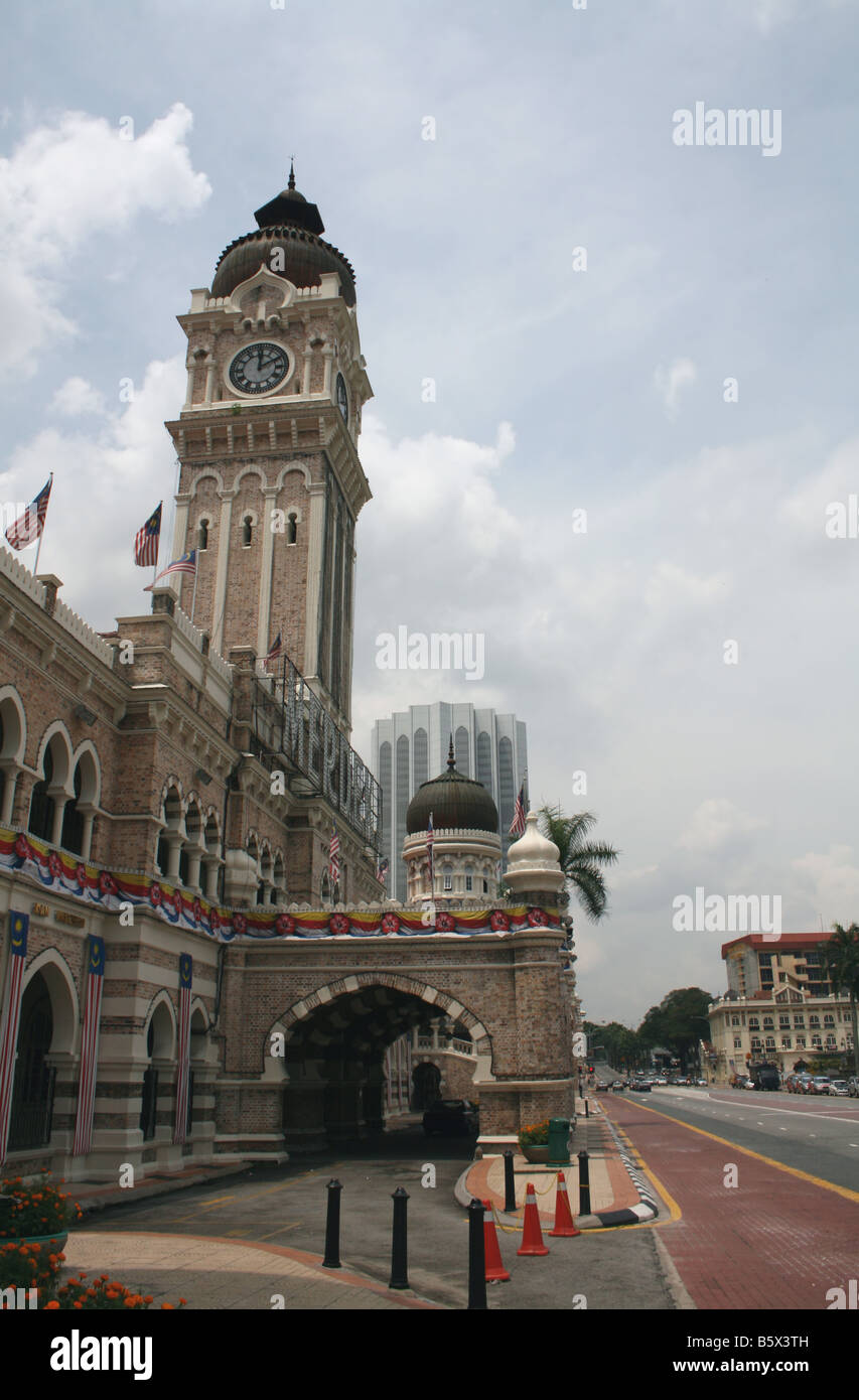 Sultan Abdul Samad Gebäude Kuala Lumpur Malaysia April 2008 Stockfoto