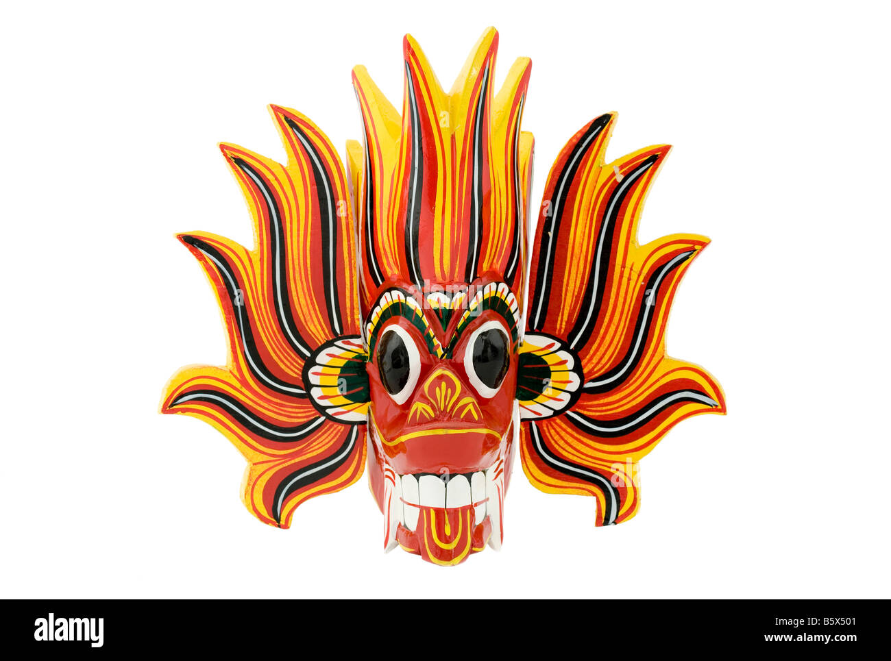 Traditionelle Masken aus Sri Lanka Stockfotografie - Alamy