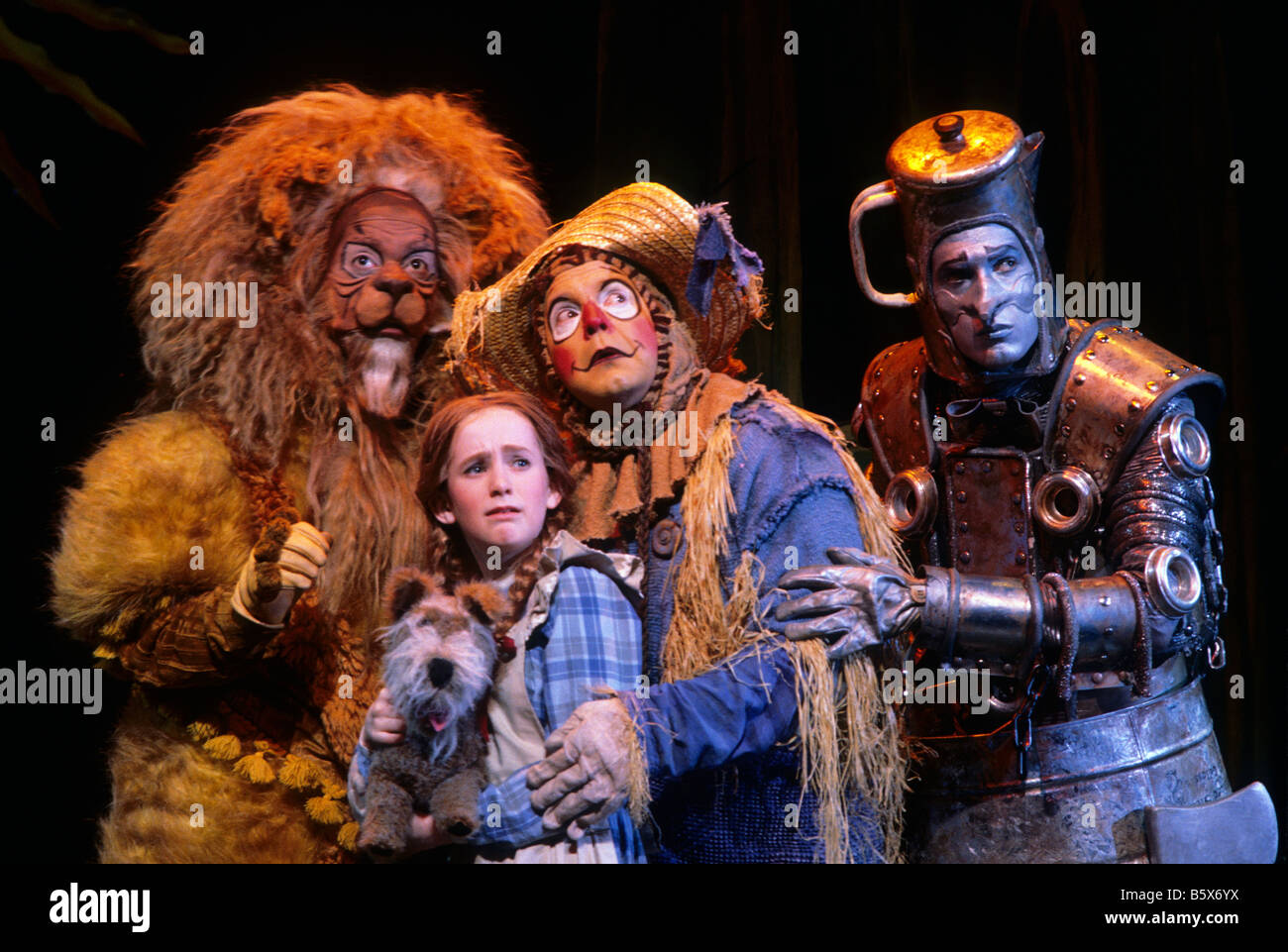 LEISTUNG VON THE WONDERFUL WIZARD OF OZ AM KINDER-UND JUGENDTHEATER IN MINNEAPOLIS, MINNESOTA. Stockfoto