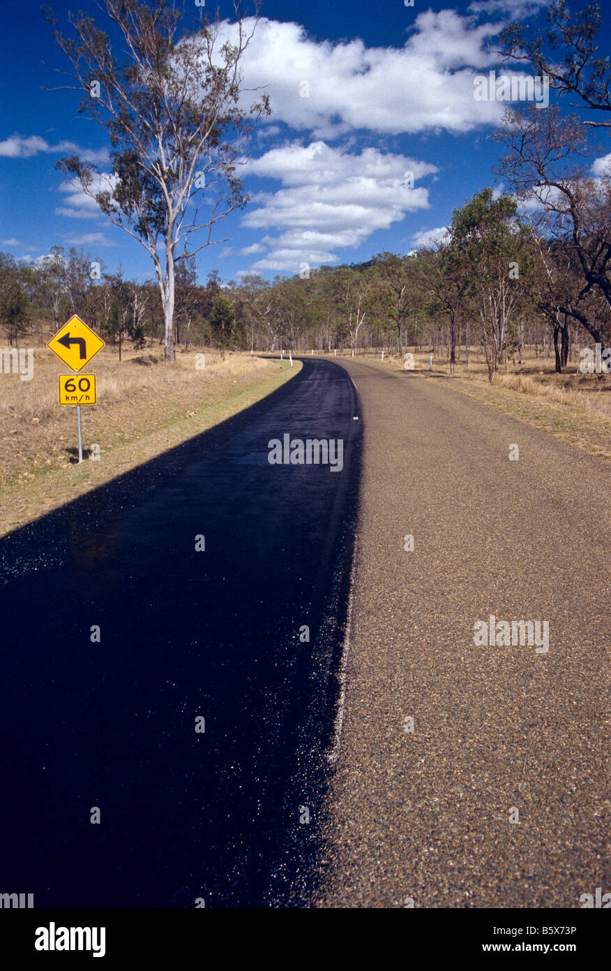 Straße, Queensland, Australien, Stockfoto