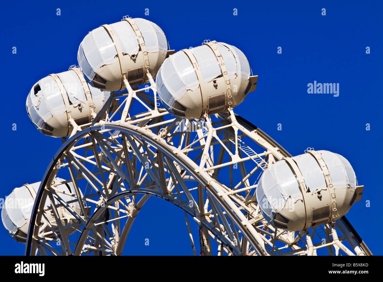 Melbourne Sehenswürdigkeiten / die südlichen Sterne Riesenrad. Melbourne Victoria Australien. Stockfoto