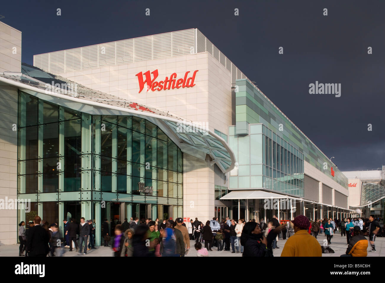 Westfield Shopping Centre, weiße Stadt, Shepherds Bush, London. Stockfoto