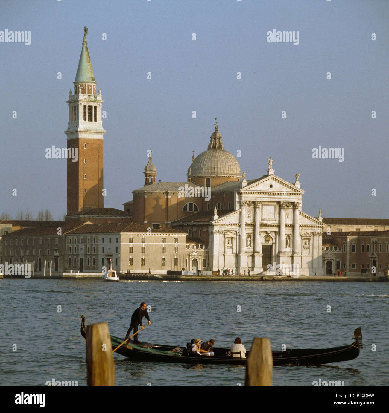 San Giorgio Maggiore Venedig Stockfoto