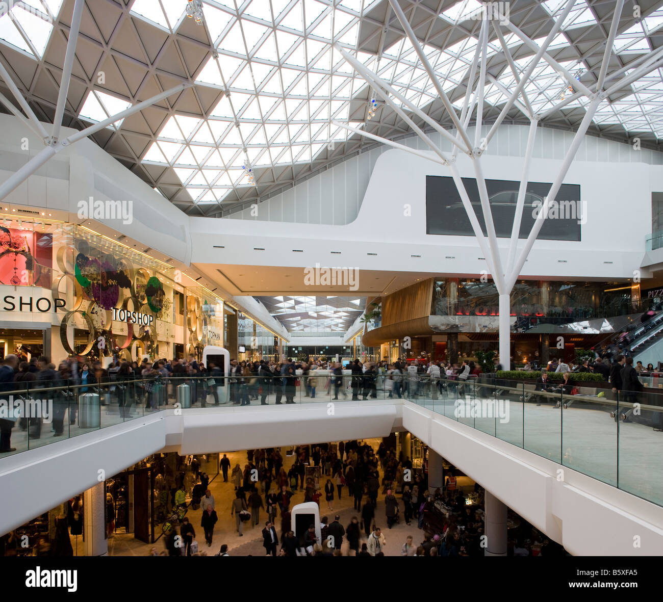 Westfield Shopping Centre, weiße Stadt, Shepherds Bush, London. Stockfoto