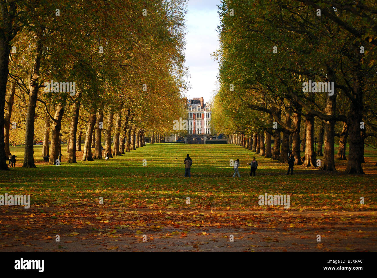 St James Green Park Stockfoto