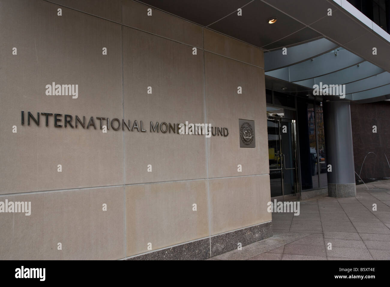 Sitz des Internationalen Währungsfonds in Washington, D.C. Stockfoto