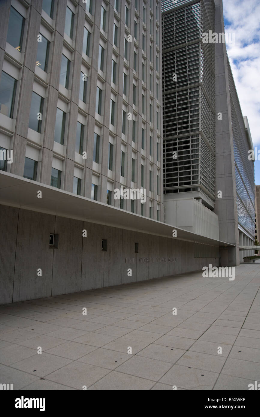 Sitz der Weltbank in Washington, D.C. Stockfoto