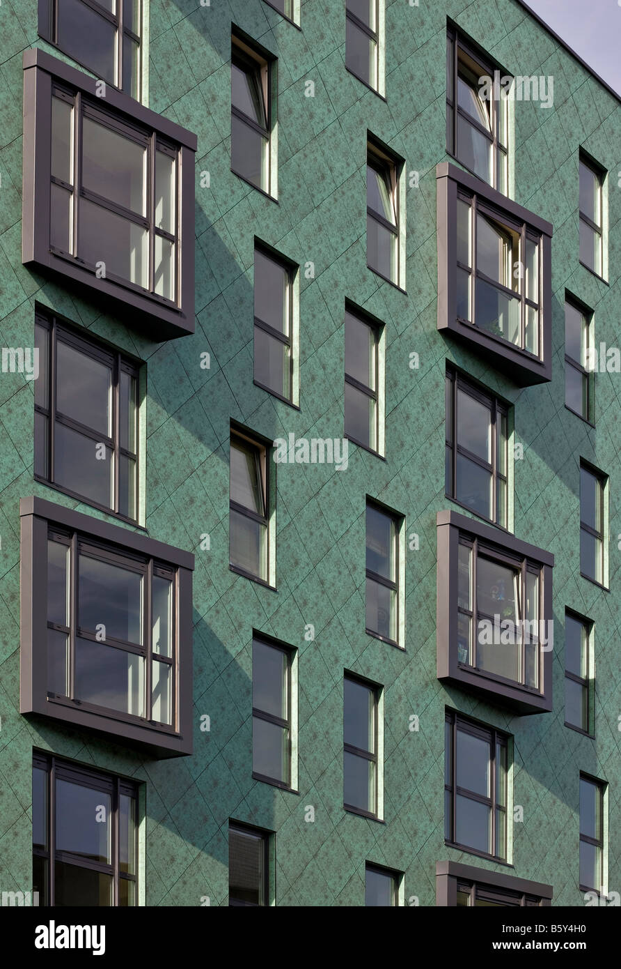 Moderne Wohnungen in Clerkenwell, London Stockfoto