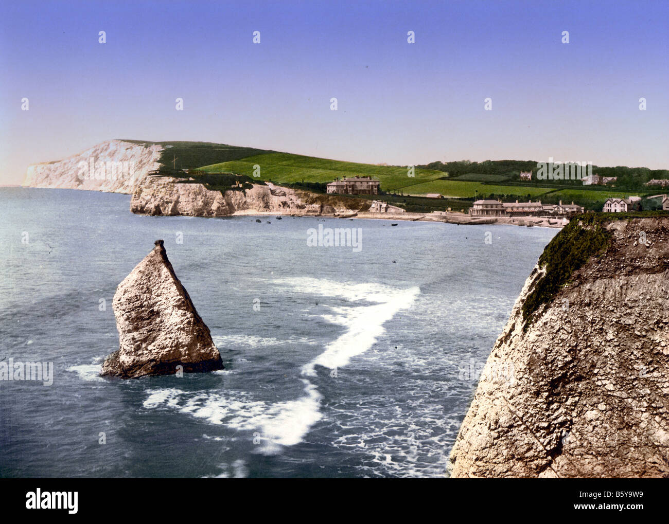 Hirsch Rock, Isle Of Wight, England Stockfoto