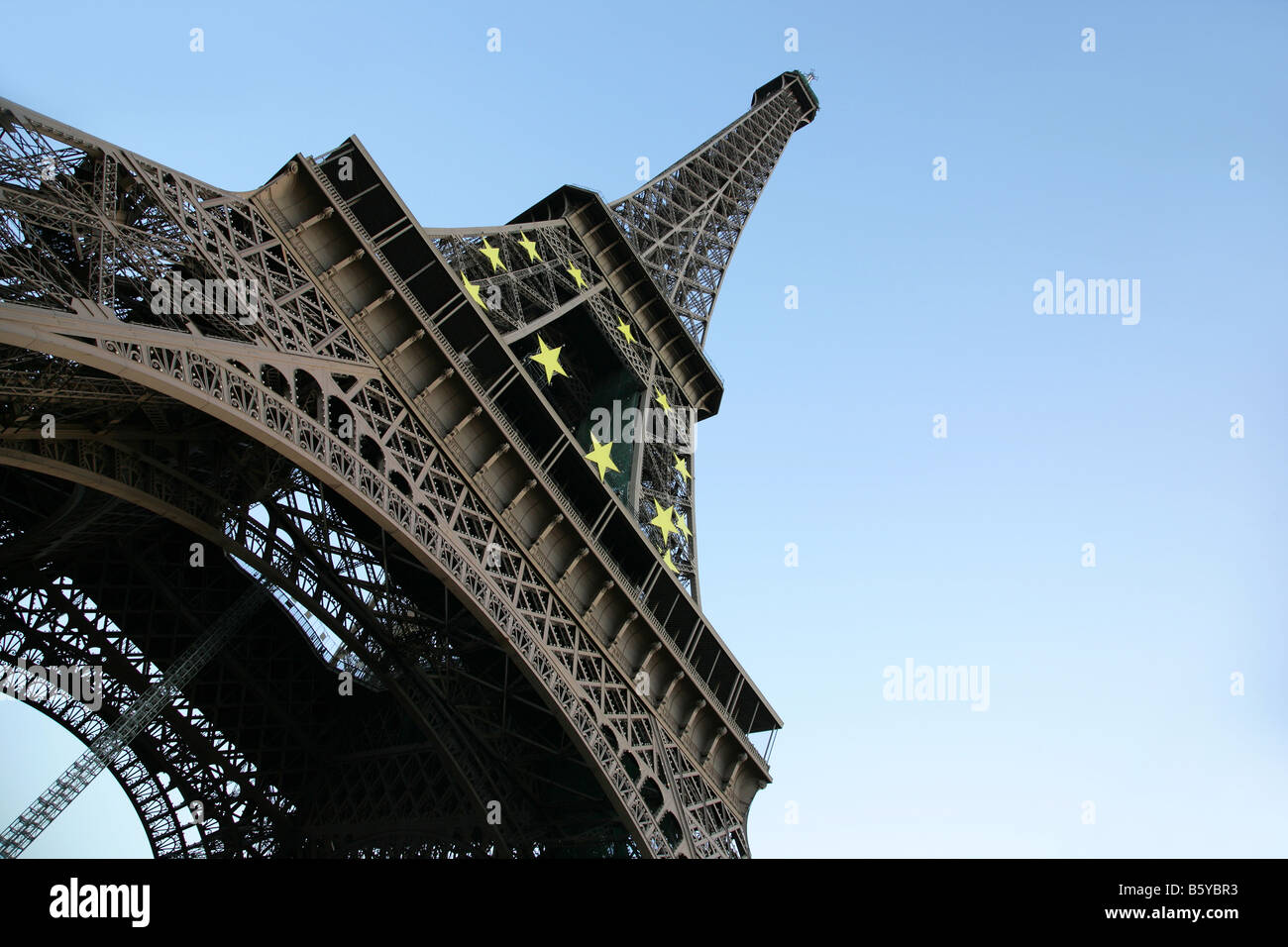 D Tour Eiffel Stockfoto