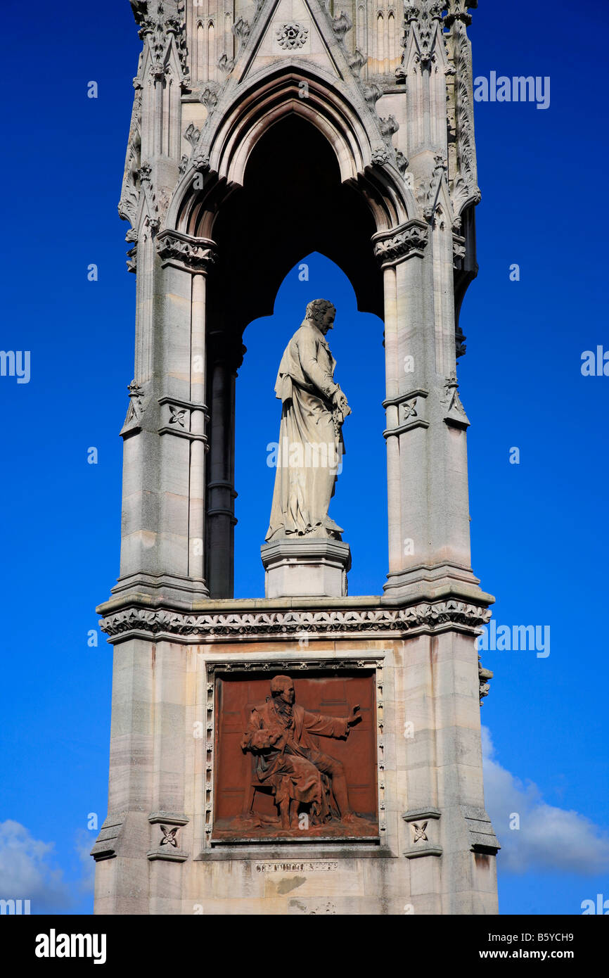 Thomas Clarkson Memorial Wisbech Stadt Fenland Cambridgeshire County England Großbritannien Großbritannien Stockfoto