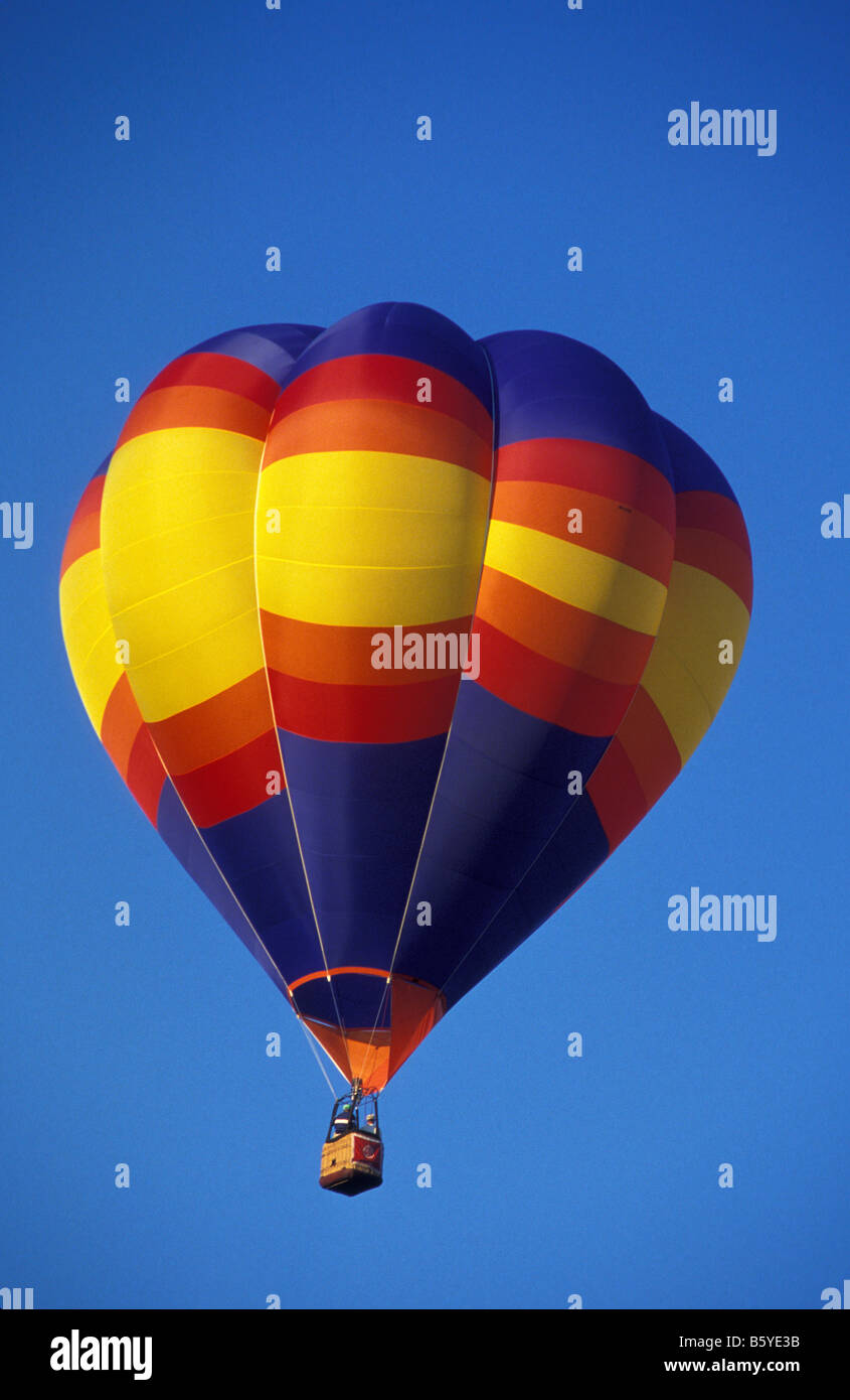 Hot Air Balloon flott Stockfoto