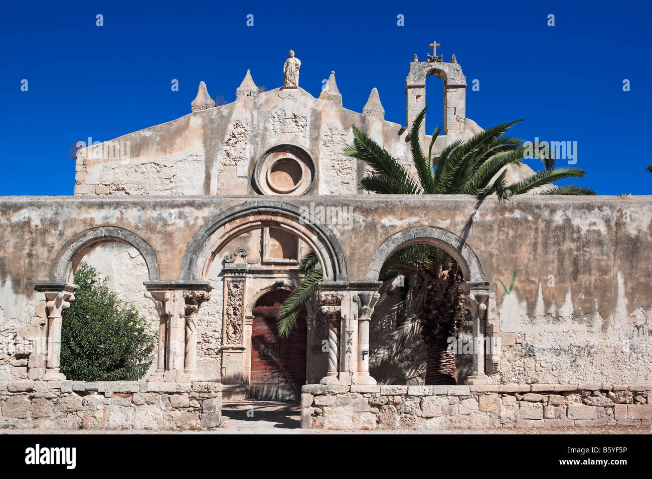 Kirche von San Giovanni, Syrakus, Sizilien Stockfoto