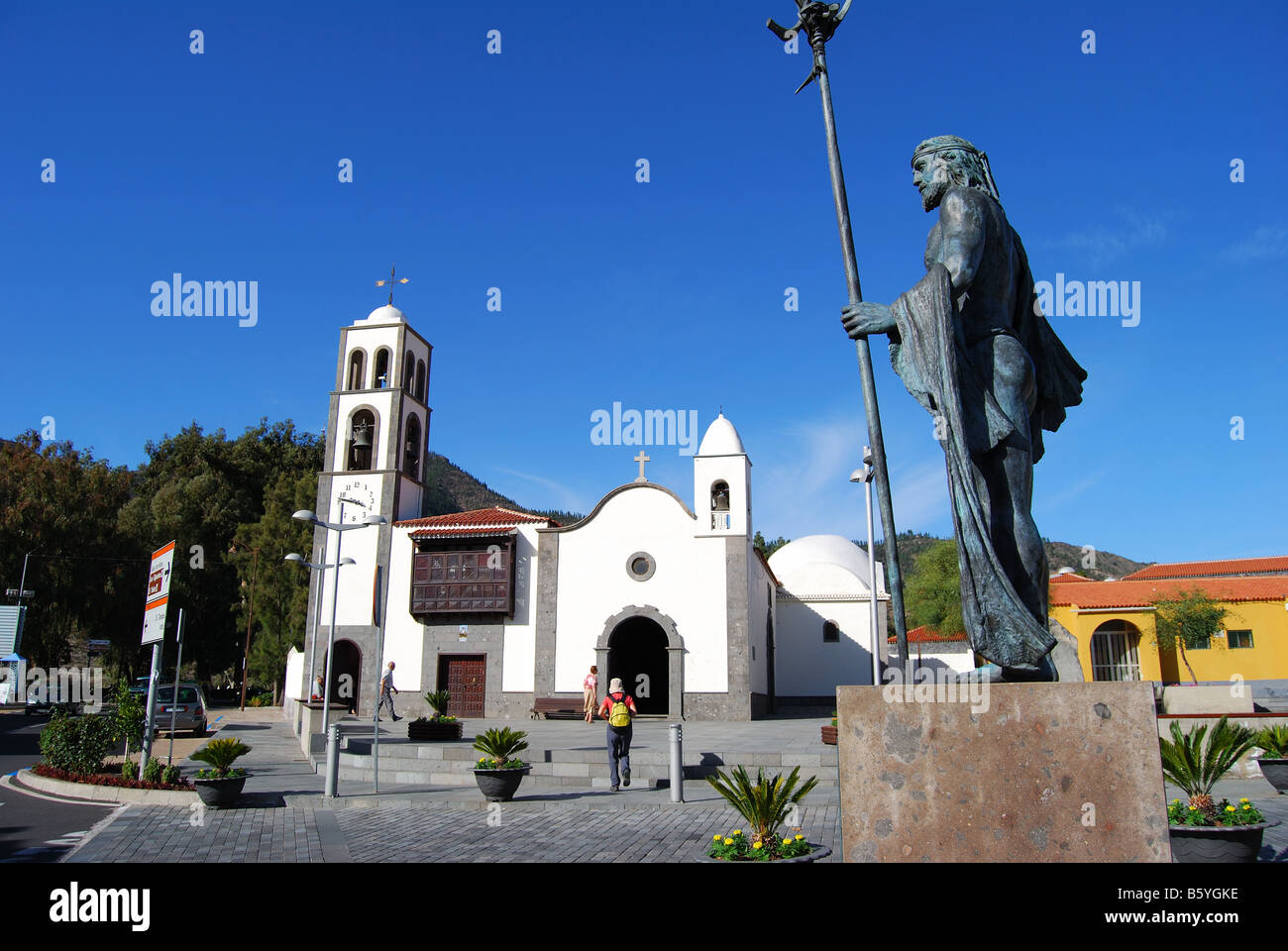 Kirche von San Fernando, Santiago del Teide, Teneriffa, Kanarische Inseln, Spanien Stockfoto