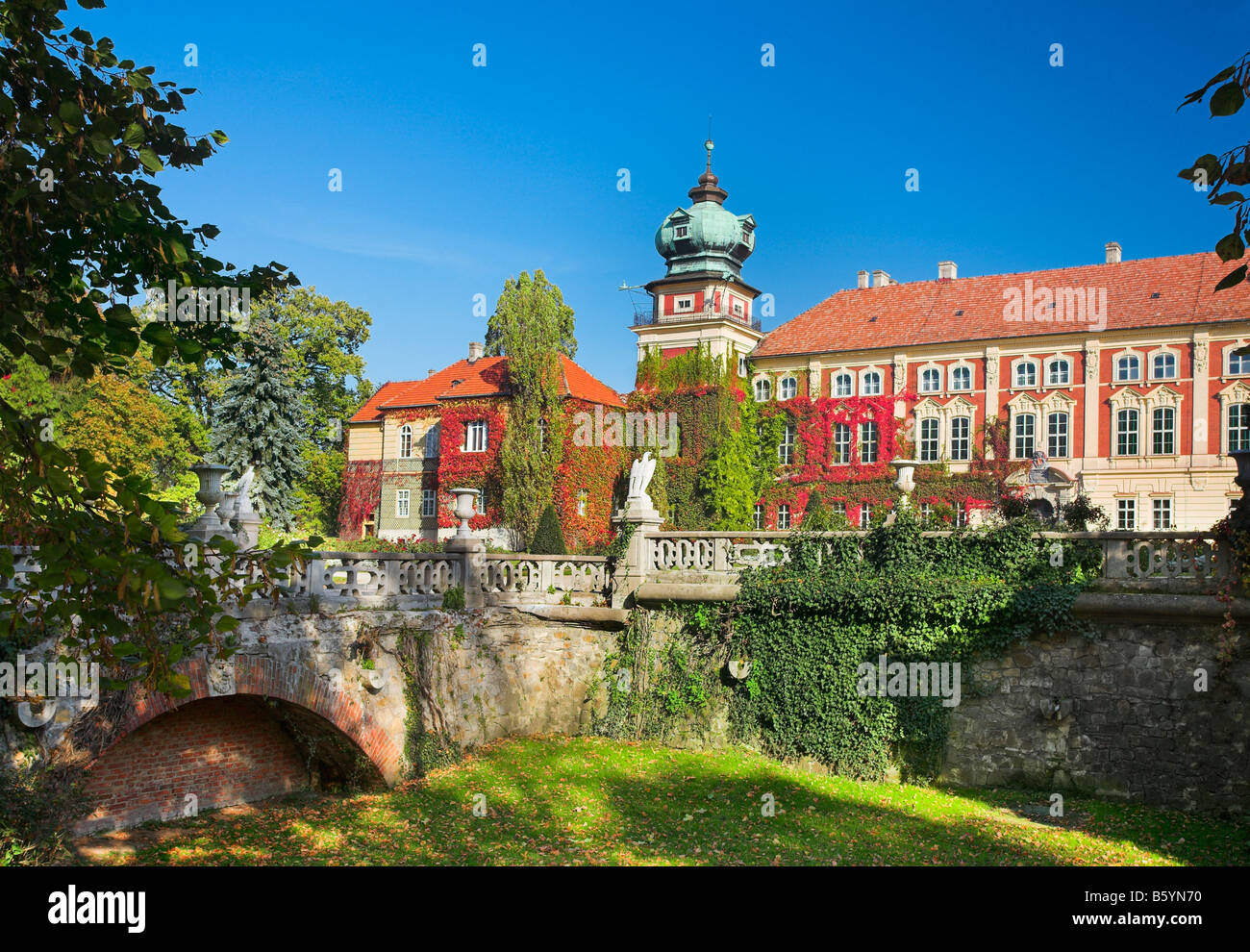 Schloss Łańcut, Polen Stockfoto