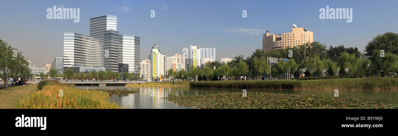 schöne Landschaft der modernen Stadt, Peking Stockfoto