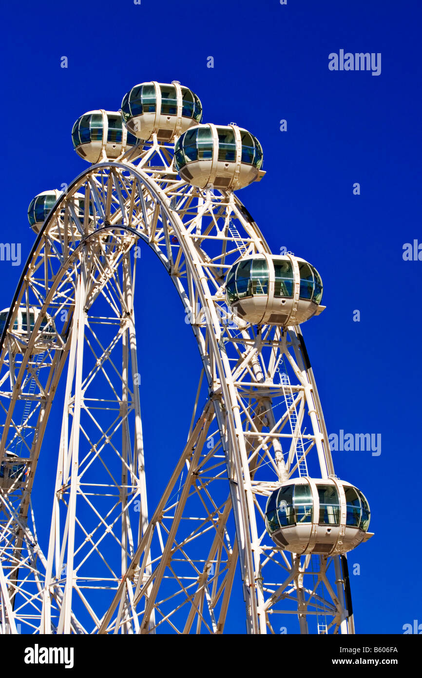 Melbourne Sehenswürdigkeiten / die südlichen Sterne Riesenrad. Melbourne Victoria Australien. Stockfoto