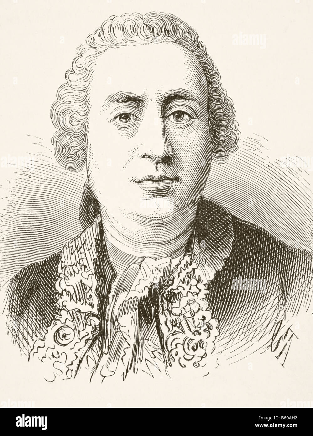 David Hume, 1711-1776. Schottischer Historiker und Philosoph. Stockfoto