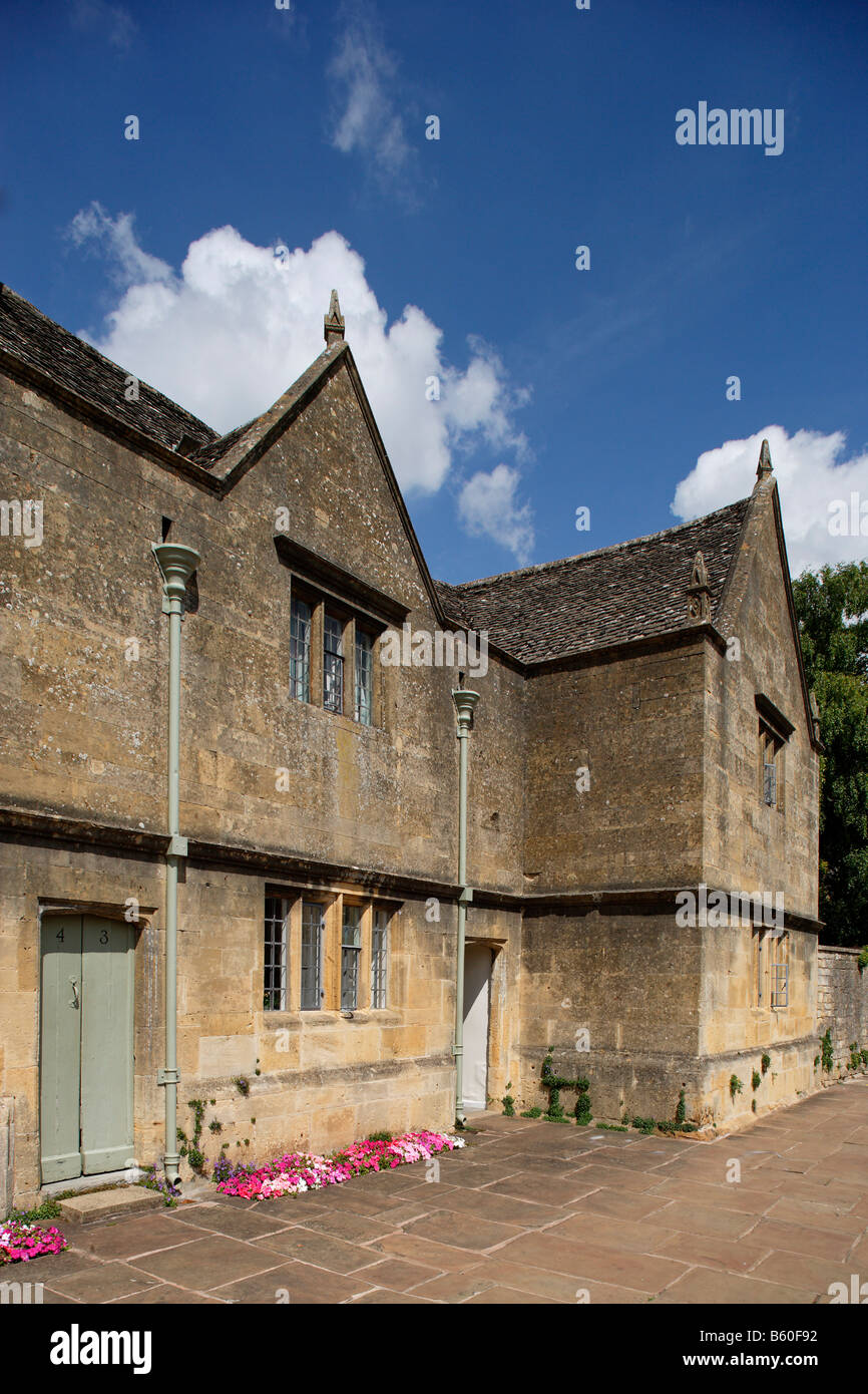 Chipping Camden Almhouses 1617 von Sir Baptist Hicks Gloucestershire UK Vereinigtes Königreich Großbritannien Stockfoto