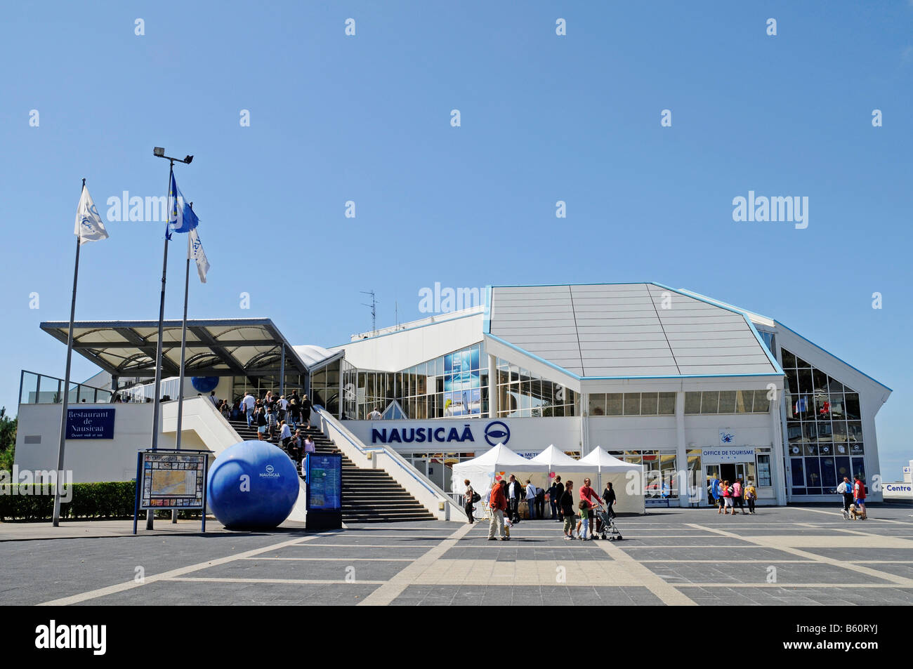 Nausicaae, Centre National De La Mer, Ozean-Museum, Museum, Boulogne Sur Mer, Nord Pas De Calais, Frankreich, Europa Stockfoto