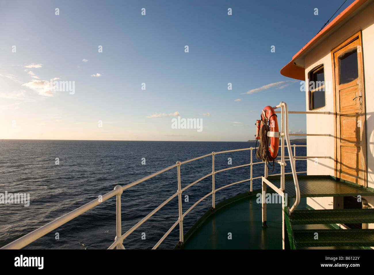 Fähre "Caracas" auf dem Weg von Cumana nach Isla Margarita, Insel Margarita, Venezuela, Karibik, Südamerika Stockfoto