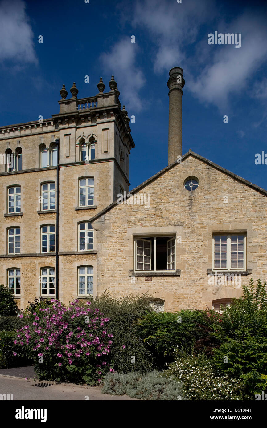 Chipping Norton Bliss Mühle ehemalige viktorianische Tweed Mühle erbaut 1872 Oxfordshire die Cotswolds UK Vereinigtes Königreich Großbritannien Stockfoto