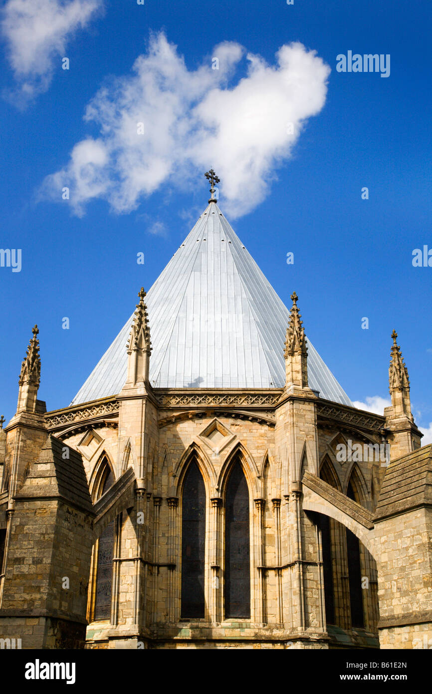 Lincoln Kathedrale Kapitelsaal Lincoln Lincolnshire England Stockfoto