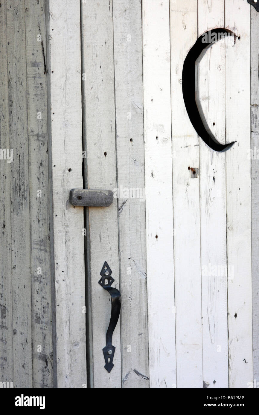 Eine rustikale Dependance Stockfoto