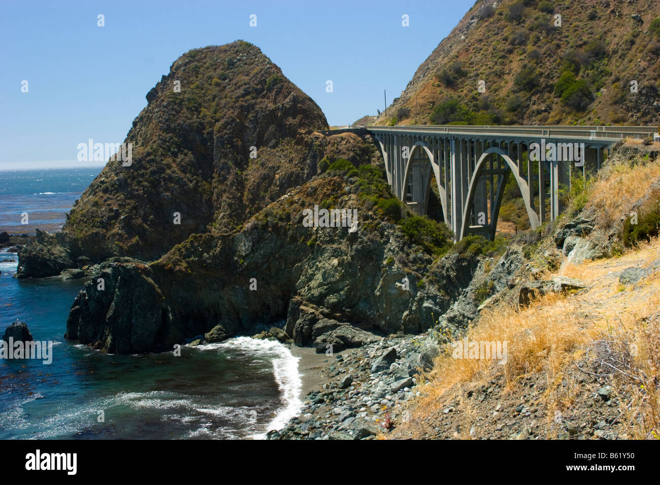 Pacific Coast Highway, einer Stockfoto