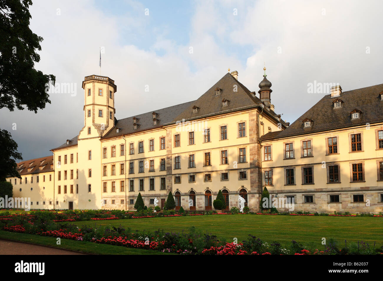 Stadtschloss Burg, Rhön, Hessen, Deutschland, Europa Stockfoto