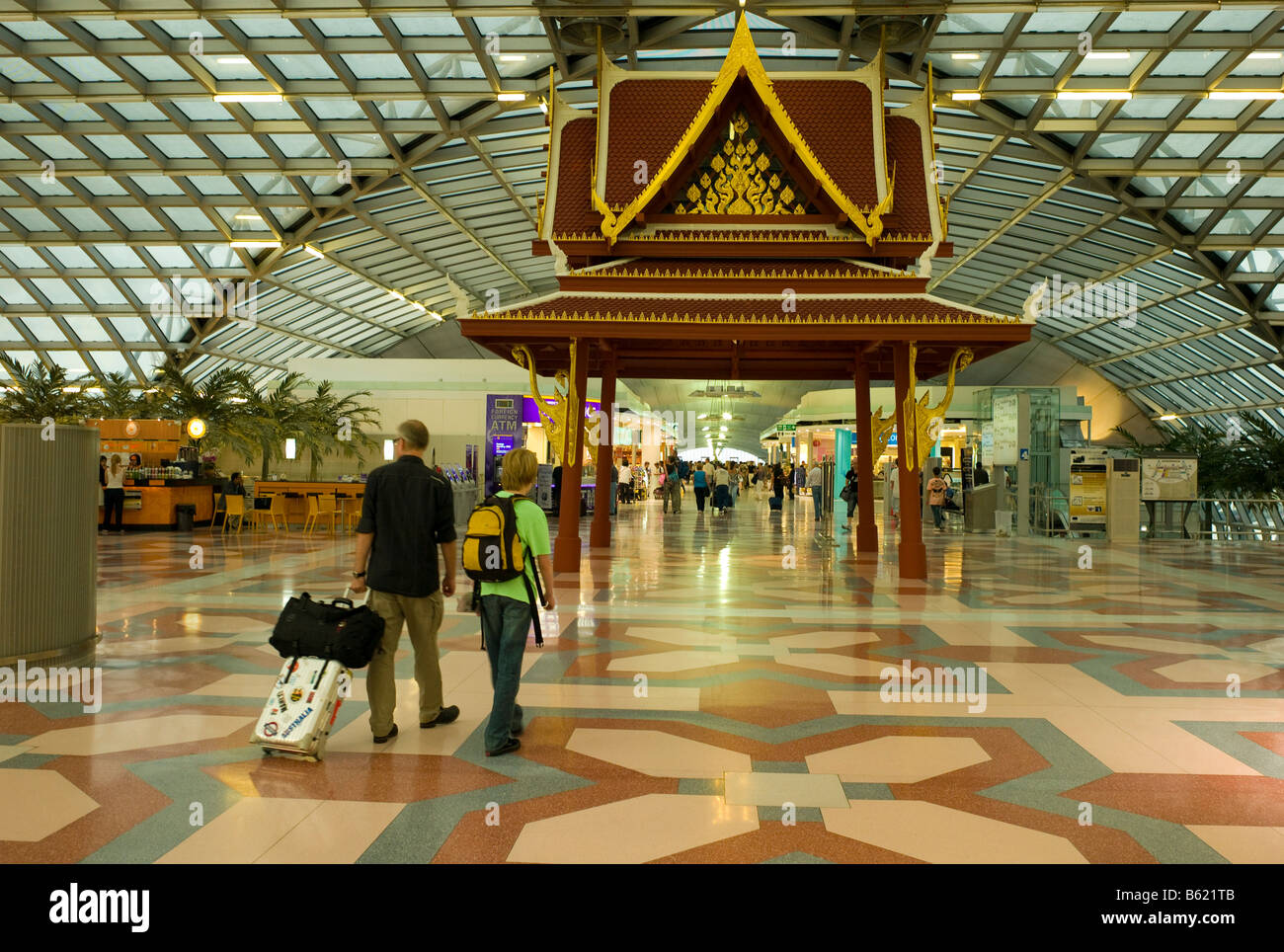 Flughafen Bangkok-Suvarnabhumi, Bangkok, Thailand, Asien Stockfoto